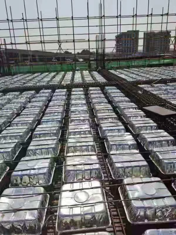 现浇空心楼盖**金属钢肋箱金属模盒