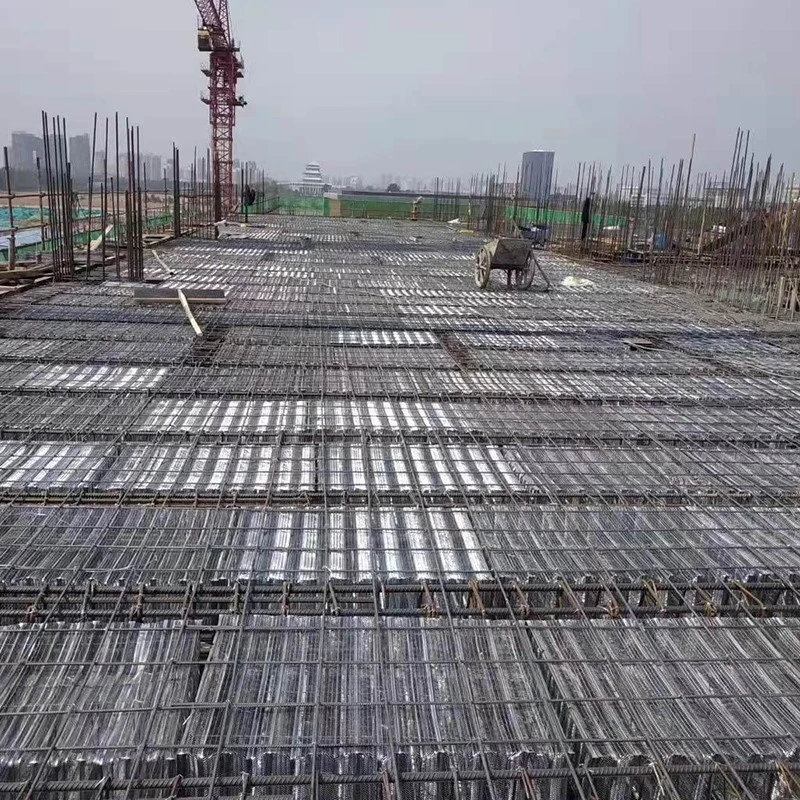 现浇空腔楼盖填充体带肋钢网缕