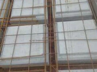 空腹楼盖石膏模盒施工现场